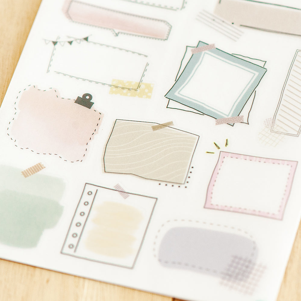 MU Print-On Sticker Sheet - No.275