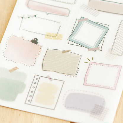 MU Print-On Sticker Sheet - No.275