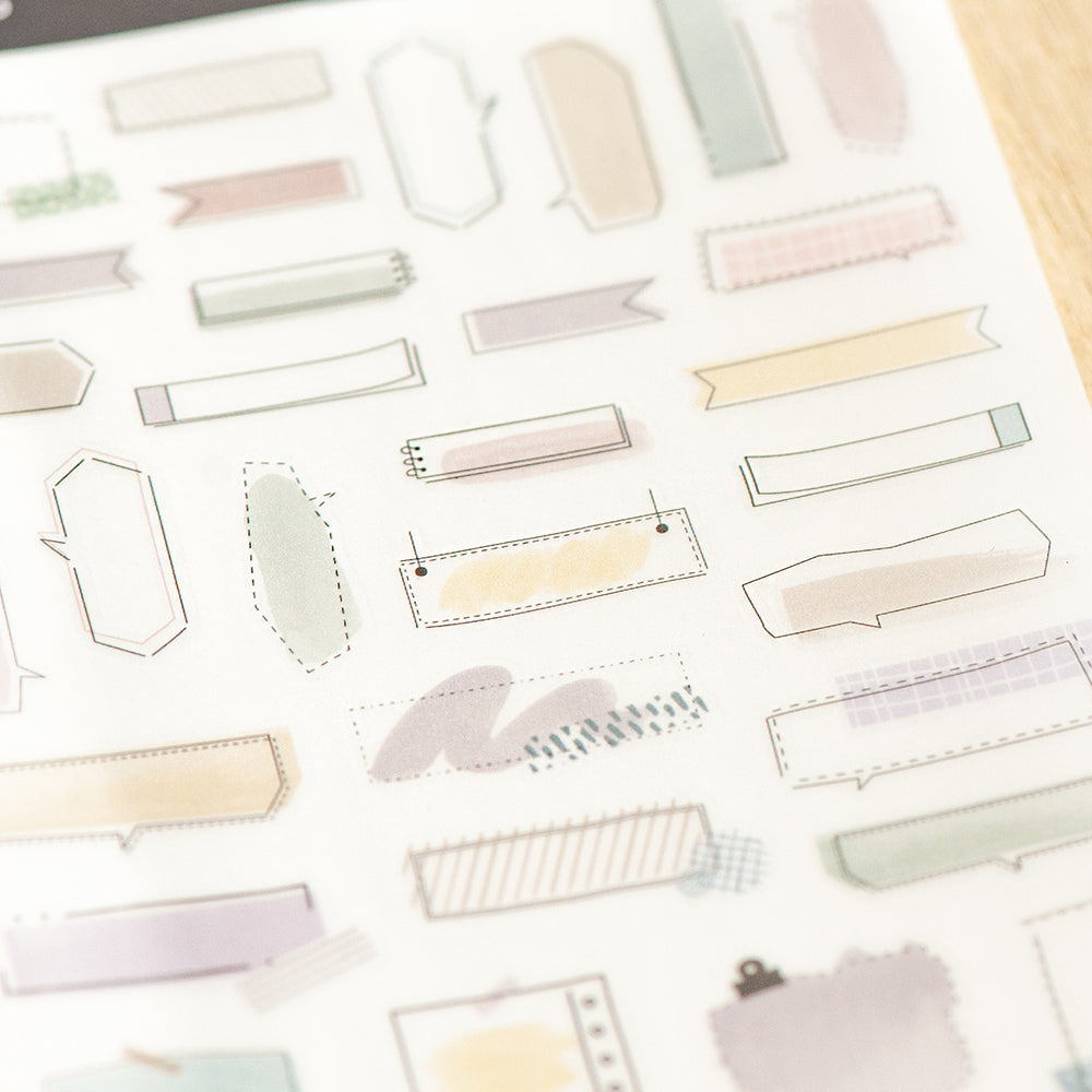 MU Print-On Sticker Sheet - No.275