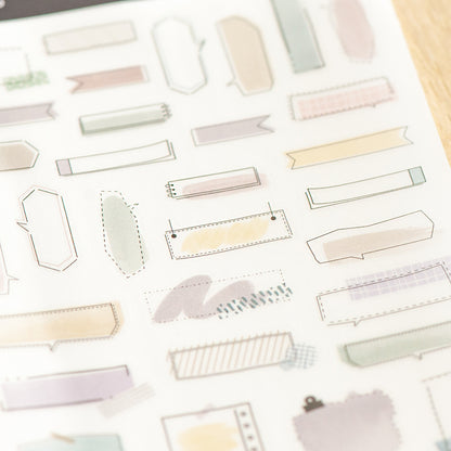 MU Print-On Sticker Sheet - No.275