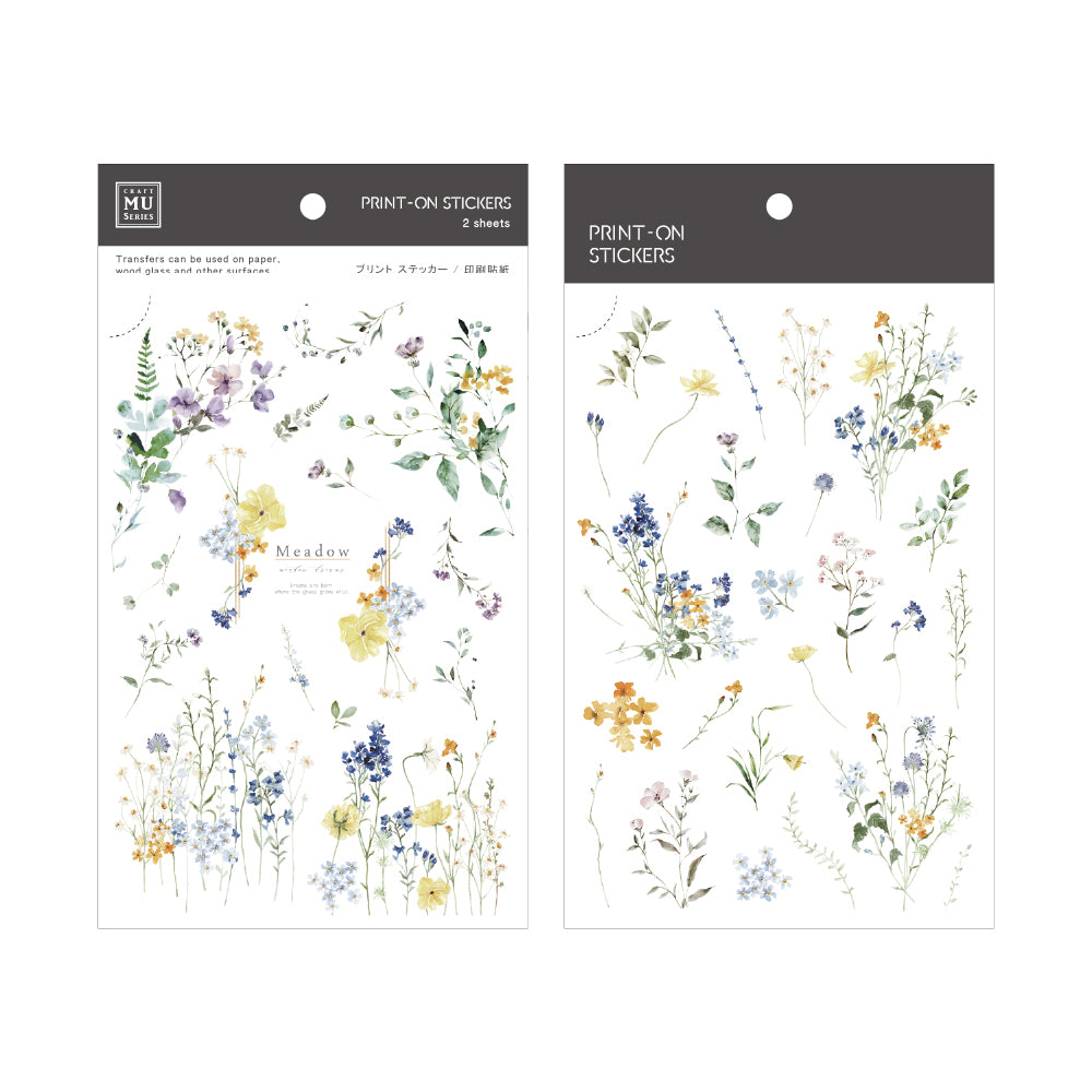 MU Print-On Sticker Sheet - No.277