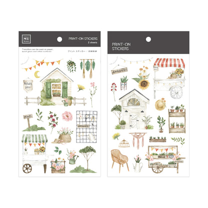 MU Print-On Sticker Sheet - No.278