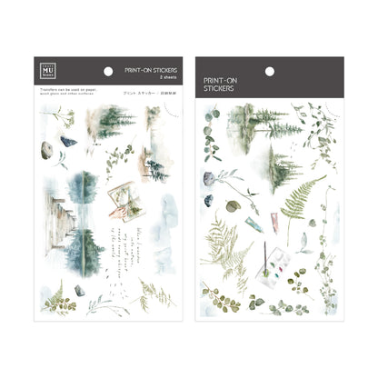 MU Print-On Sticker Sheet - No.280