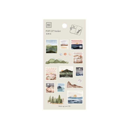 MU Pop-Up Sticker Sheet - Make Up Your Life - 015