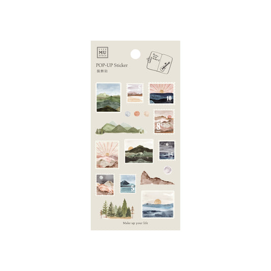 MU Pop-Up Sticker Sheet - Make Up Your Life - 015