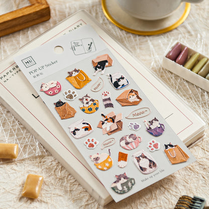 MU Pop-Up Sticker Sheet - Make Up Your Life - 019