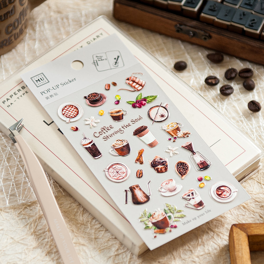 MU Pop-Up Sticker Sheet - Make Up Your Life - 021