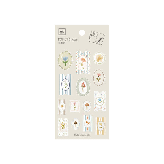 MU Pop-Up Sticker Sheet - Make Up Your Life - 023