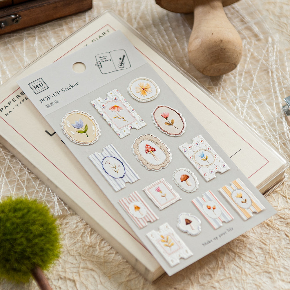 MU Pop-Up Sticker Sheet - Make Up Your Life - 023
