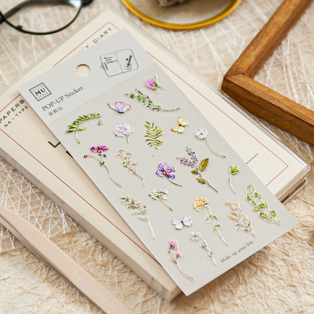 MU Pop-Up Sticker Sheet - Make Up Your Life - 024