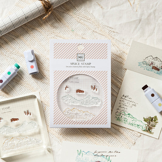 MU Clear Splice Stamp Set - No.26