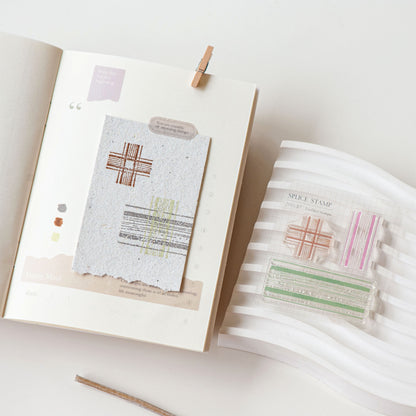 MU Clear Splice Stamp Set - No.27