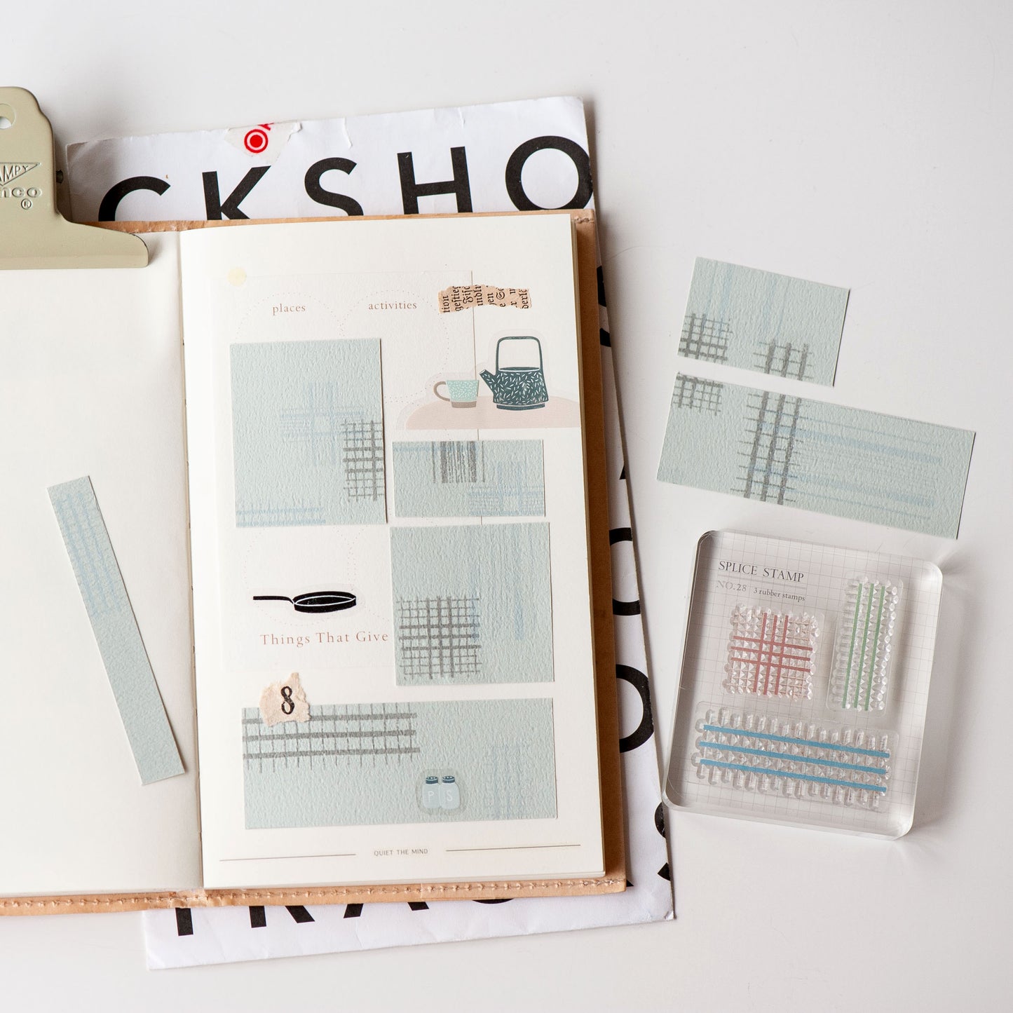 MU Clear Splice Stamp Set - No.28