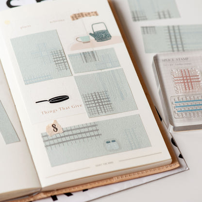 MU Clear Splice Stamp Set - No.28