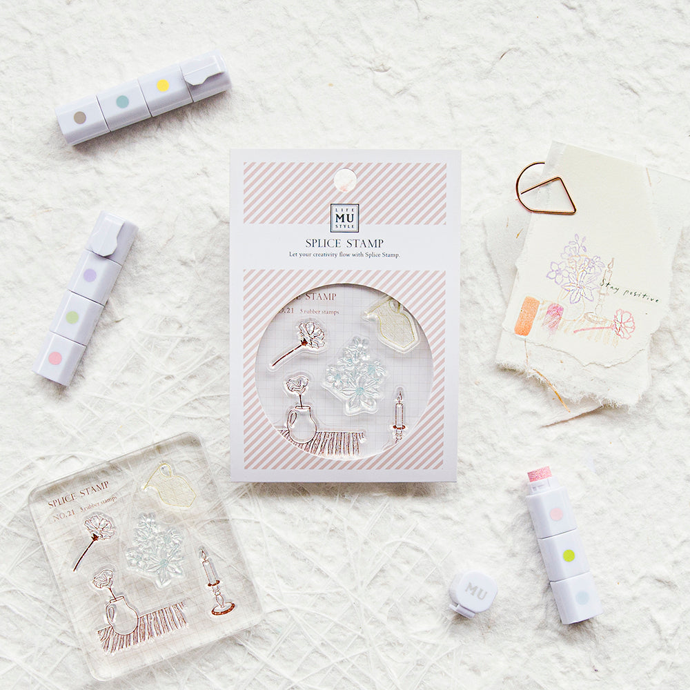 MU Clear Splice Stamp Set - No.21