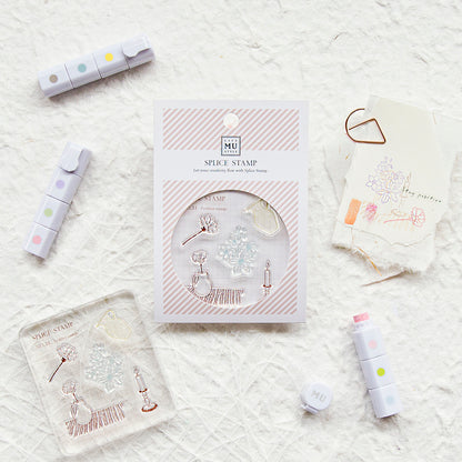 MU Clear Splice Stamp Set - No.21