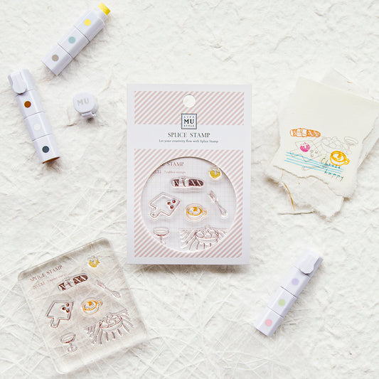 MU Clear Splice Stamp Set - No.22