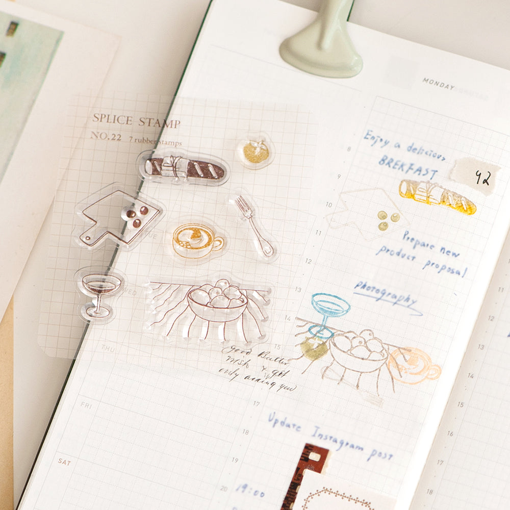 MU Clear Splice Stamp Set - No.22