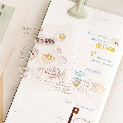 MU Clear Splice Stamp Set - No.22