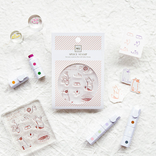 MU Clear Splice Stamp Set - My Icon - No. 42
