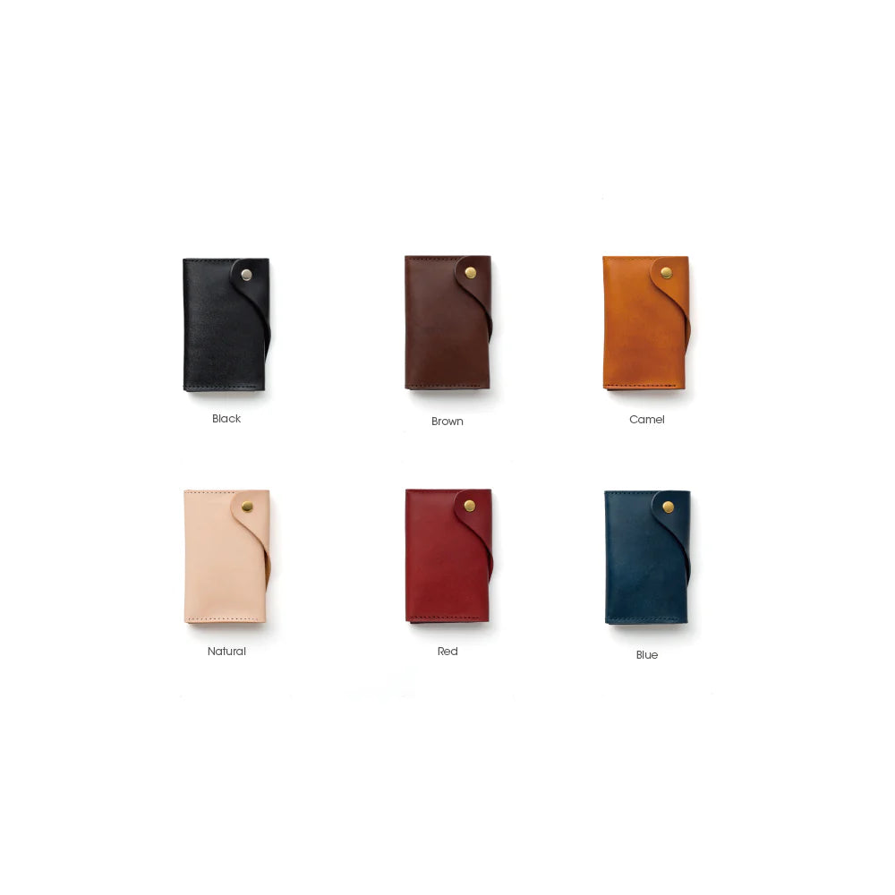 moca Card Holder 01 Blue