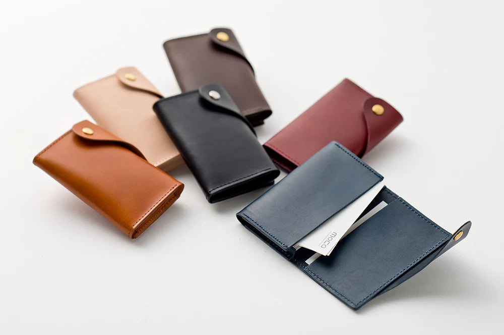 moca Card Holder 01 Blue