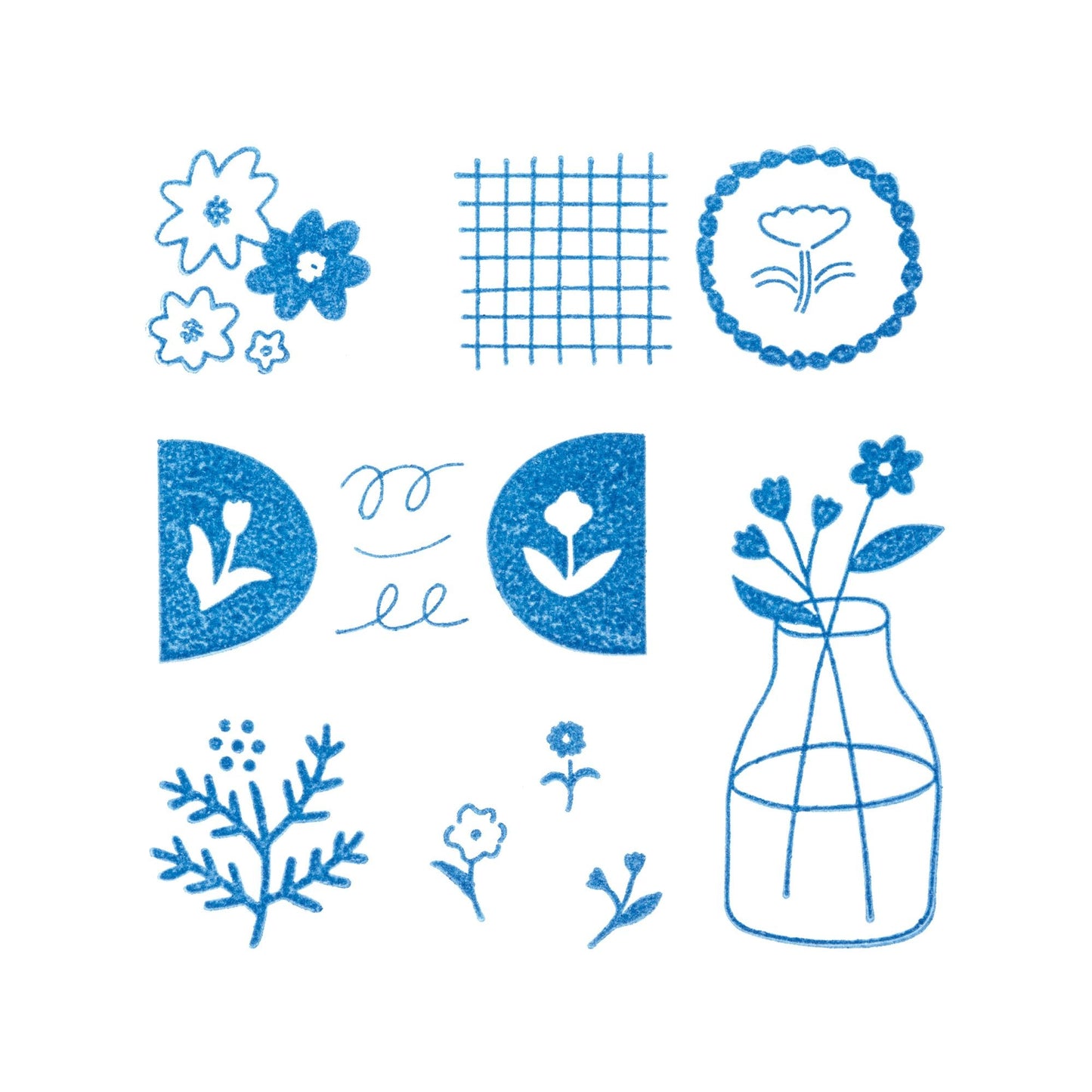 KORI JIRUSHI Crystal Clarity Stamps