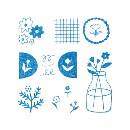 KORI JIRUSHI Crystal Clarity Stamps