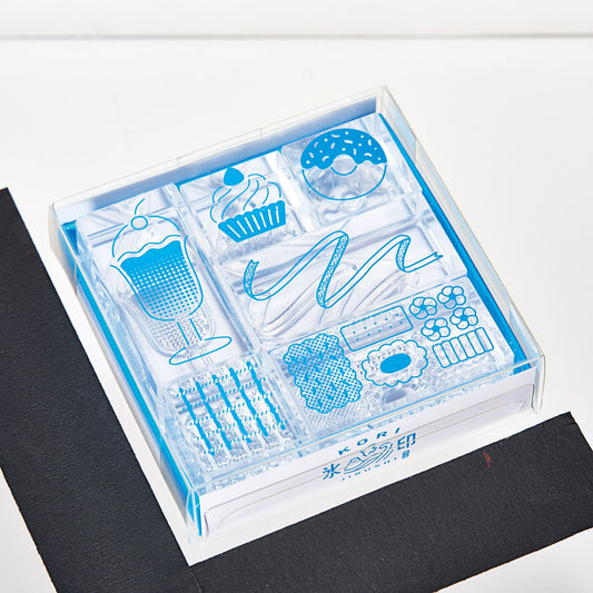 KORI JIRUSHI Crystal Clarity Stamp - Sweets Set