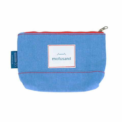 Mofsuand Flat Denim Pouch - Cream Soda