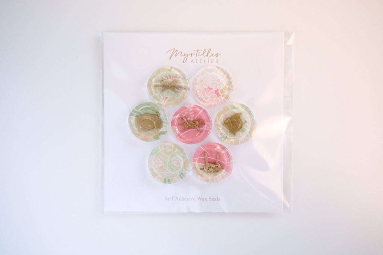 Myrtilles Atelier - Wax Seal Stamp Stickers - Mix