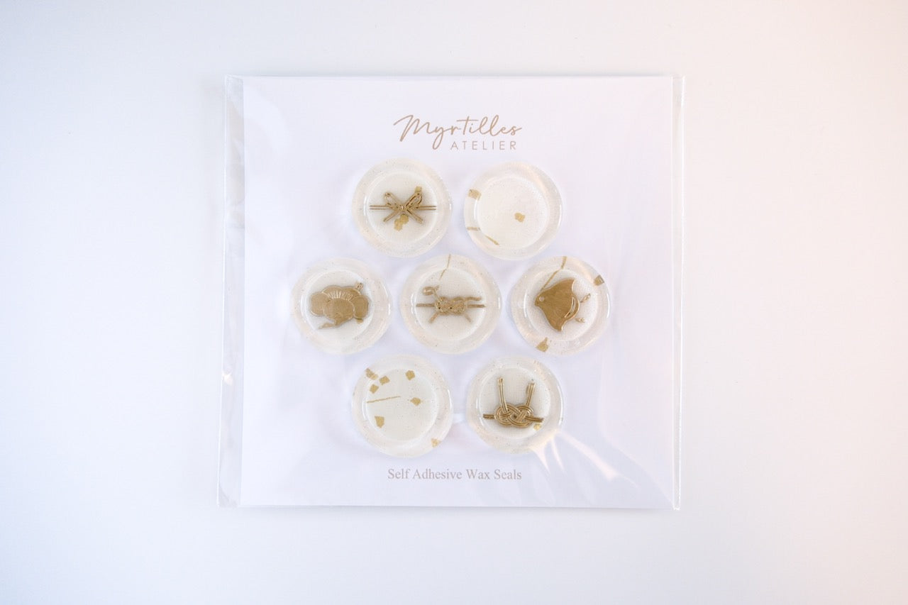 Myrtilles Atelier - Wax Seal Stamp Stickers - Mix