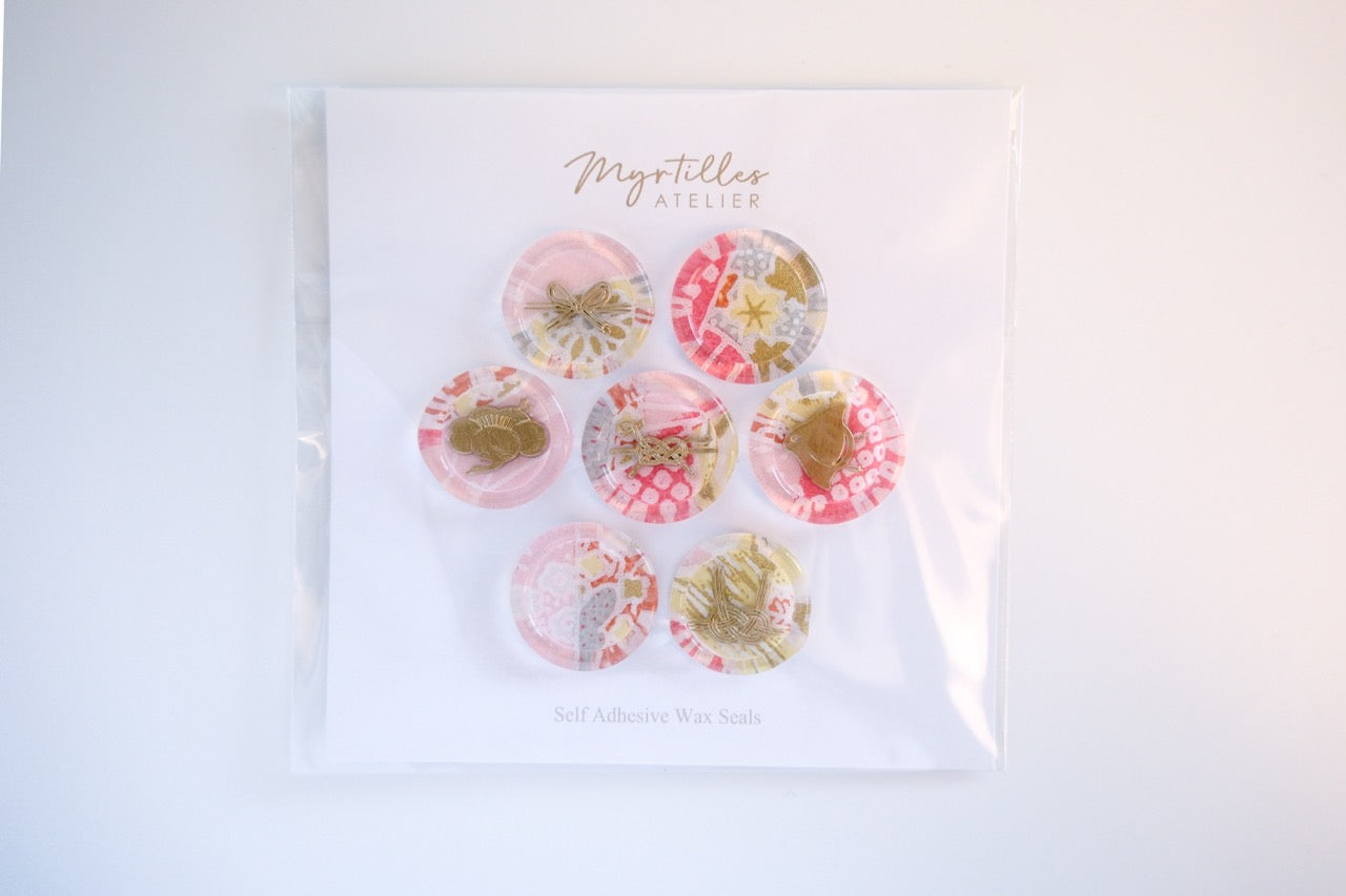 Myrtilles Atelier - Wax Seal Stamp Stickers - Mix