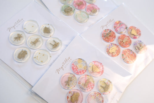 Myrtilles Atelier - Wax Seal Stamp Stickers - Mix
