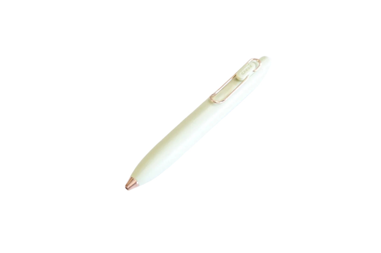 Uni-Ball One P Gel Pen - 0.38mm - LaFrance, Rose Gold Clip