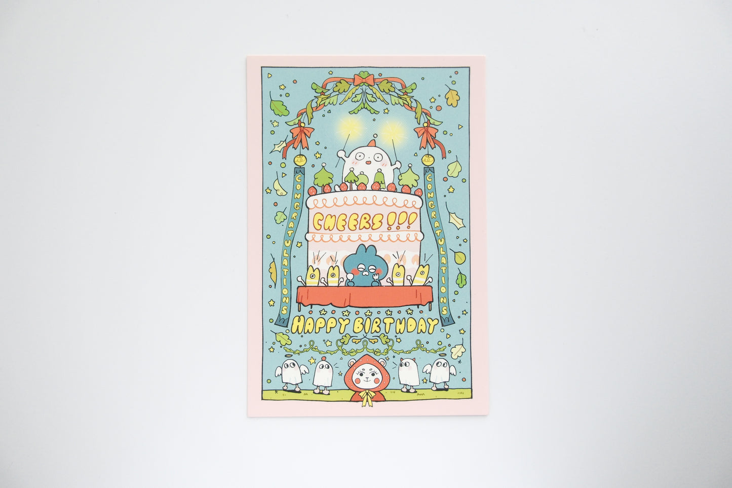 Mt. Fo’rest x Pawnshop Ghosts - Postcard: Happy Birthday!