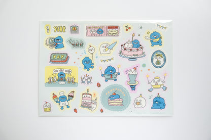 Mt. Fo’rest x Pawnshop Ghosts - Sticker Sheet: Happy Birthday!