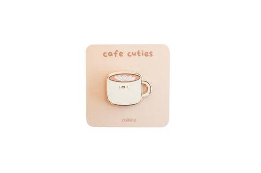 Chibird - Chibird Mug Latte Enamel Pin