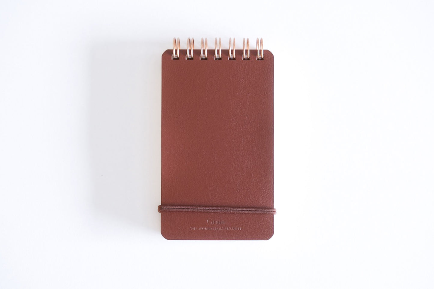 Midori Grain Memo Pad - Dark Brown