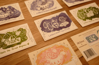 Mt. Fo’rest x Thousand Skies - Ink Cards