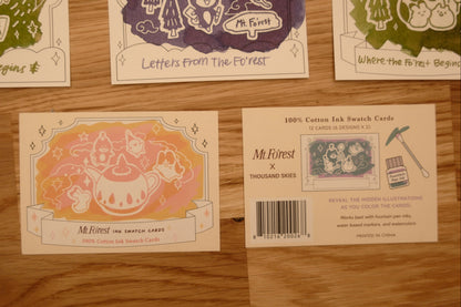 Mt. Fo’rest x Thousand Skies - Ink Cards