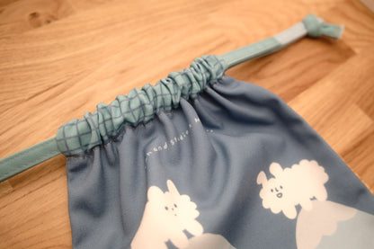 Mt. Fo’rest x Yohand Studio - Drawstring Bag: Dog Cloud Climbing Mt. Fo’rest
