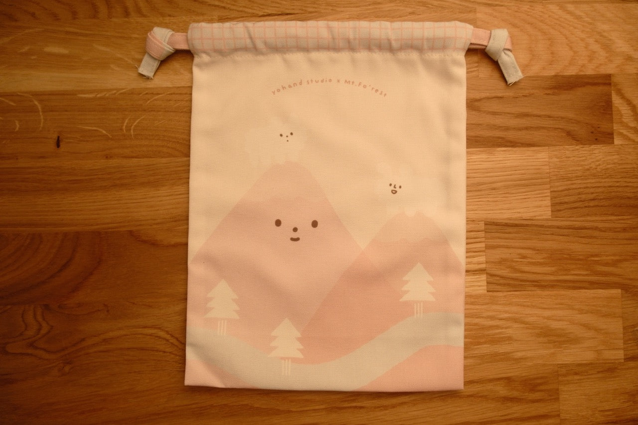 Mt. Fo’rest x Yohand Studio - Drawstring Bag: Dog Cloud Climbing Mt. Fo’rest