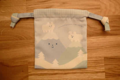 Mt. Fo’rest x Yohand Studio - Drawstring Bag: Dog Cloud Climbing Mt. Fo’rest