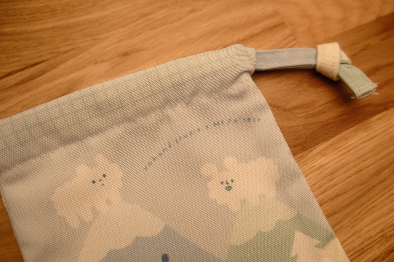 Mt. Fo’rest x Yohand Studio - Drawstring Bag: Dog Cloud Climbing Mt. Fo’rest