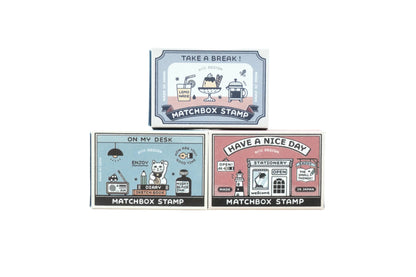 Sanby x Eric Small Things Matchbox Stamp Set
