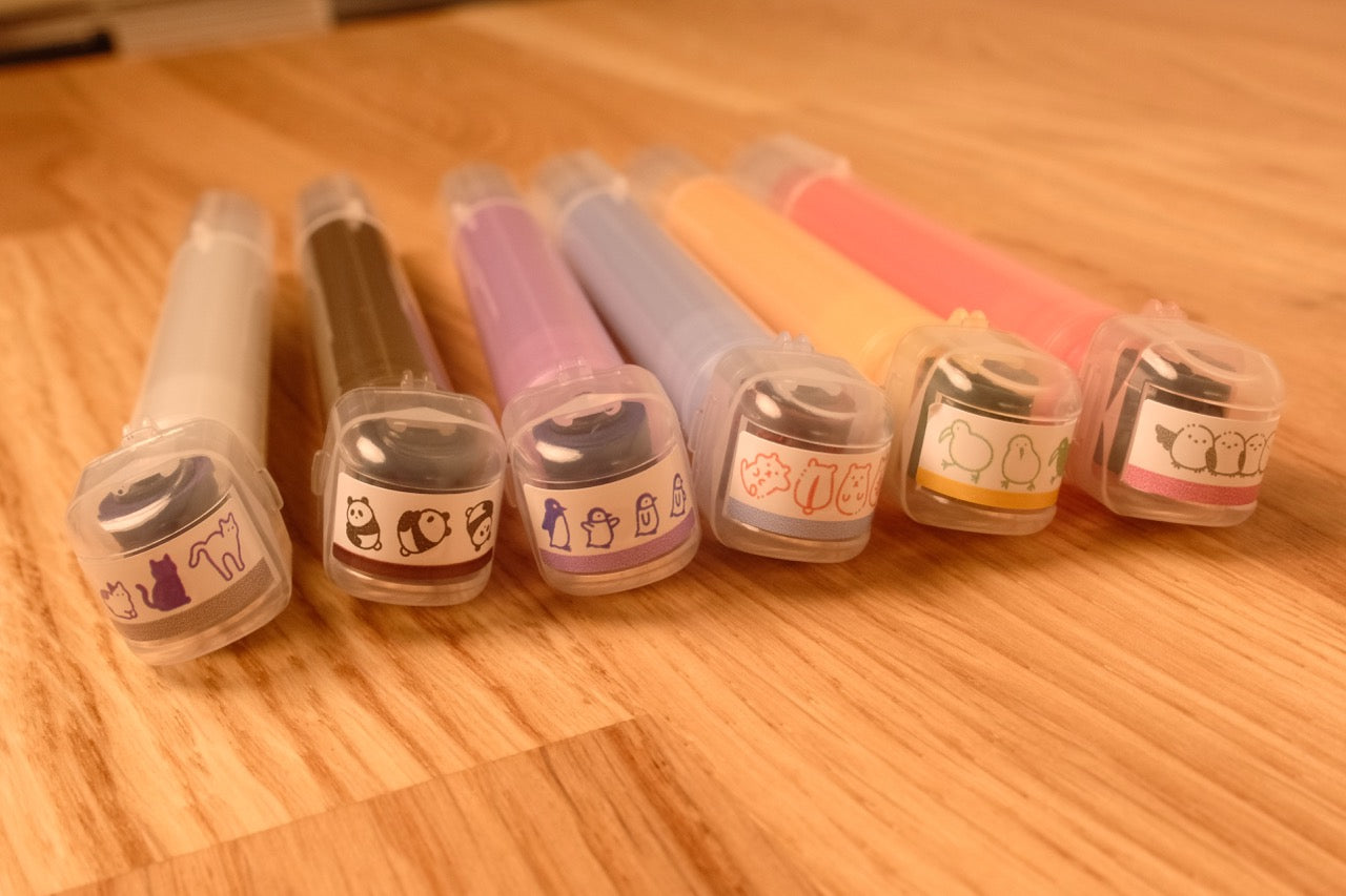 Kutsuwa Cruro Roller Stamp Pen - Vol. 2