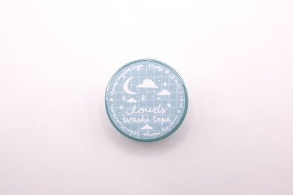 Okeya Stationery Co. - Spring Time & Froggy Washi Tape - Clouds