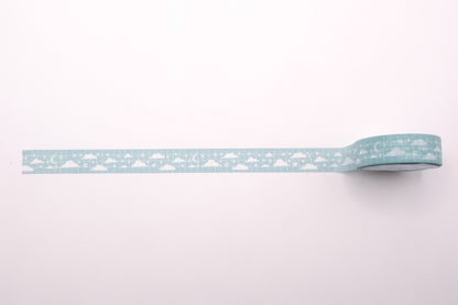 Okeya Stationery Co. - Spring Time & Froggy Washi Tape - Clouds