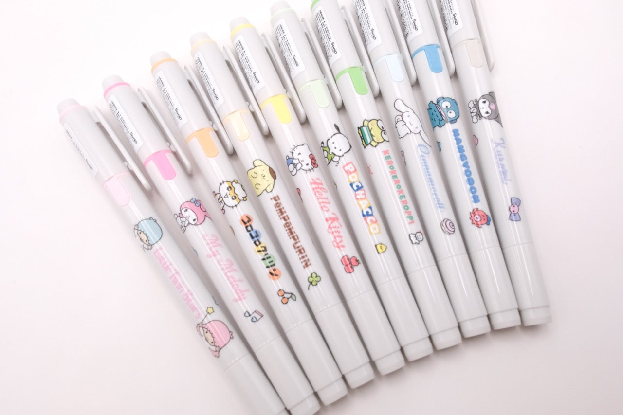 Sun-Star Kire-Na Dual Tip Highlighter - Sanrio Limited Edition